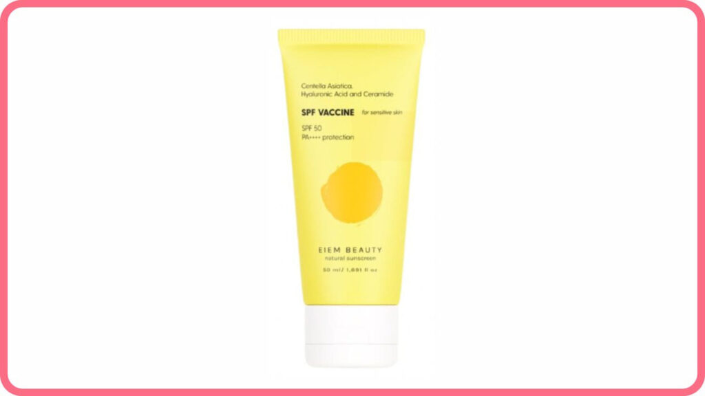 sunscreen terbaik untuk kulit kering eiem beauty natural sunscreen