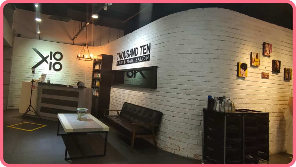 thousand ten hair & nail salon, nail salon kuching