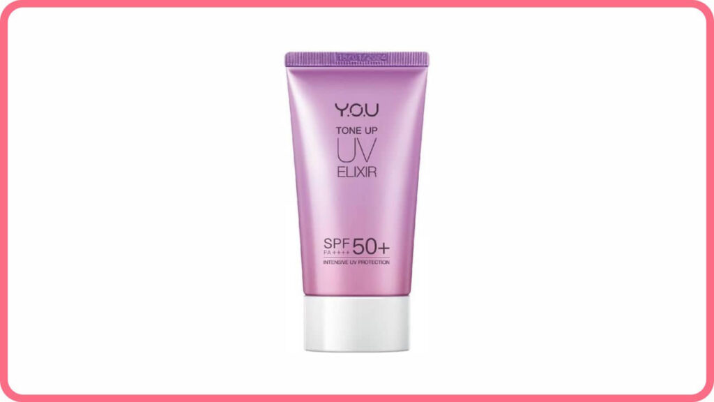 y.o.u tone up uv elixir spf 50+ pa++++