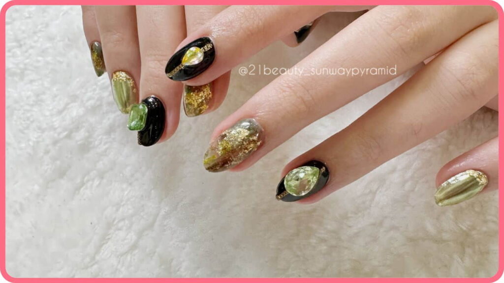 21 beauty - nail salon in sunway pyramid kl美甲店 (manicure kl& pedicure kl), nail salon subang jaya