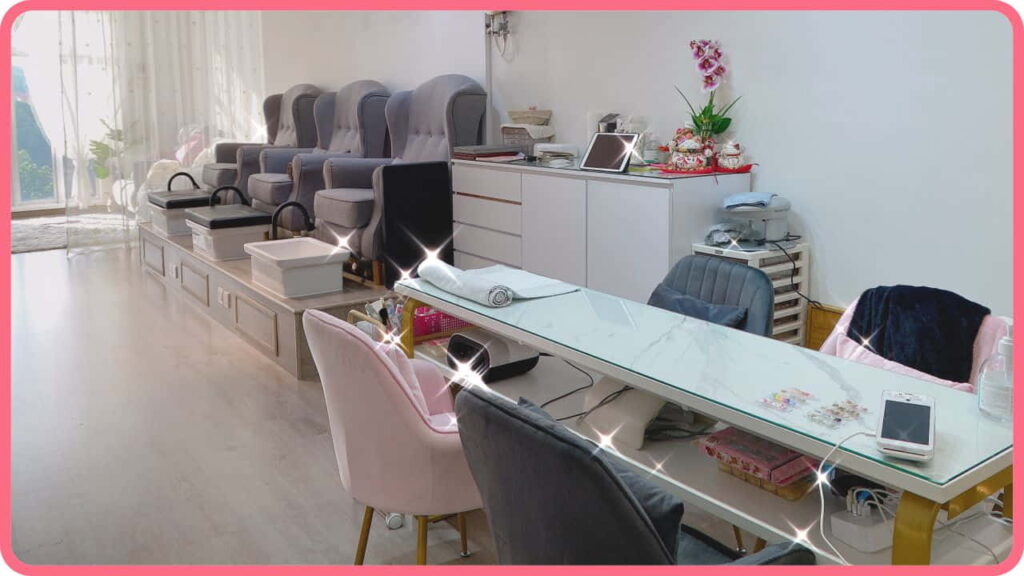 de nail spa, nail salon shah alam