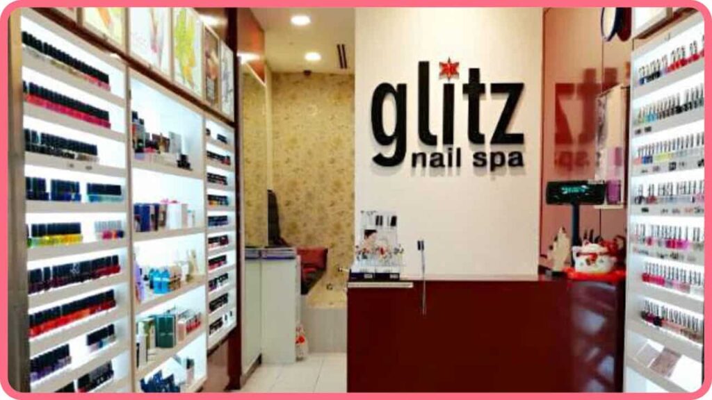 glitz nail spa @ empire shopping gallery, nail salon subang jaya