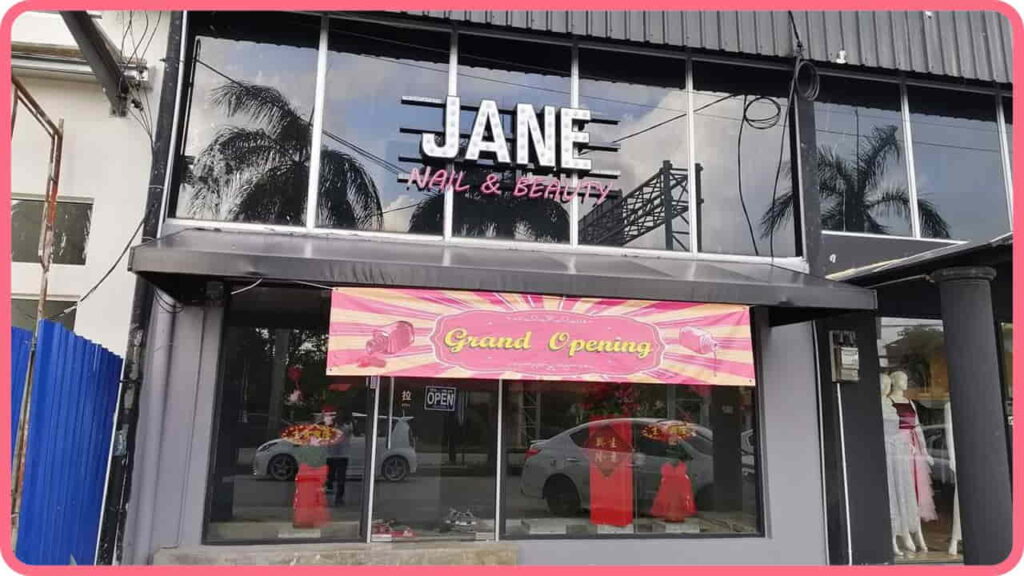 jane nail & beauty, nail salon kuantan