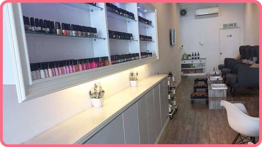 la pure nail salon, nail salon kepong