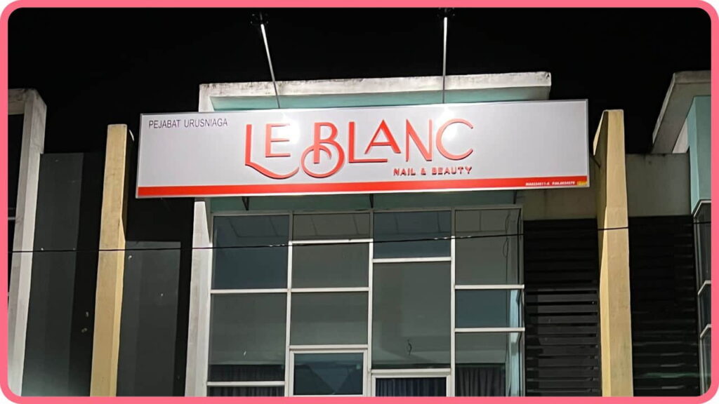 leblanc nail & beauty, nail salon melaka