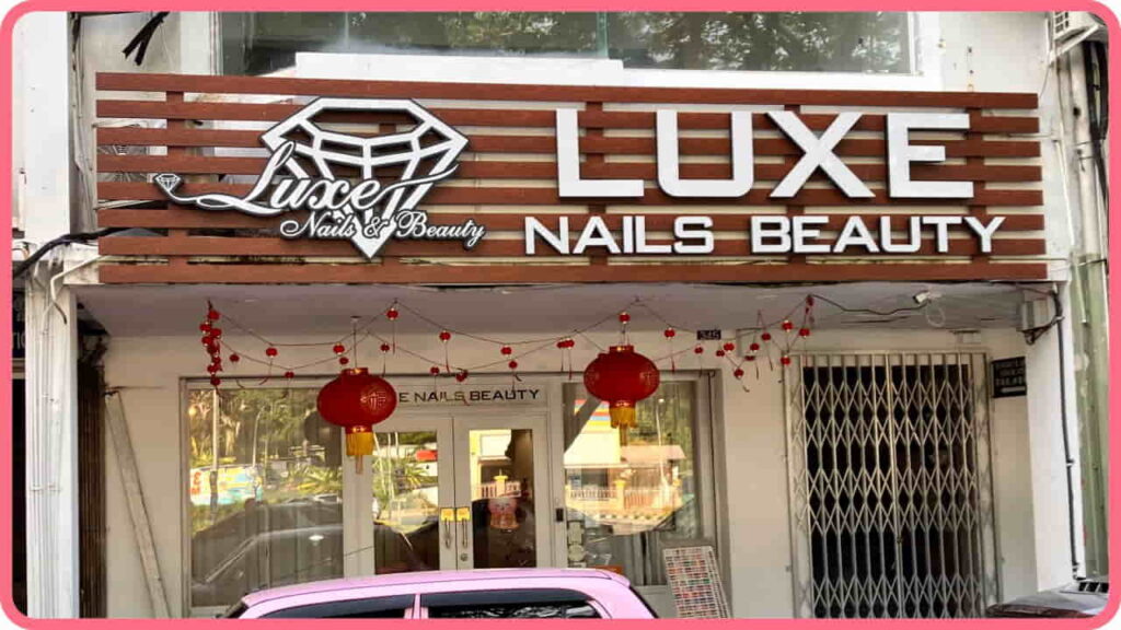luxe nails beauty, nail salon miri near me