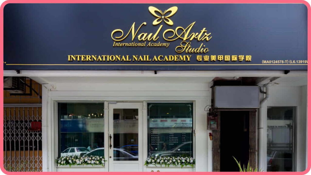 nail artz studio, nail salon melaka