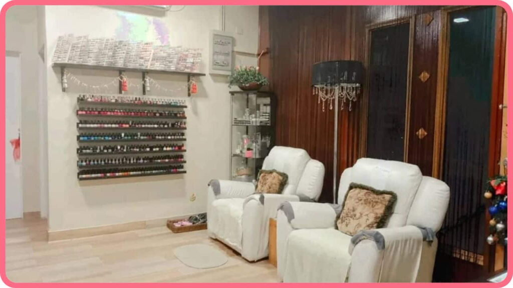 nail room saloon, nail salon bangsar