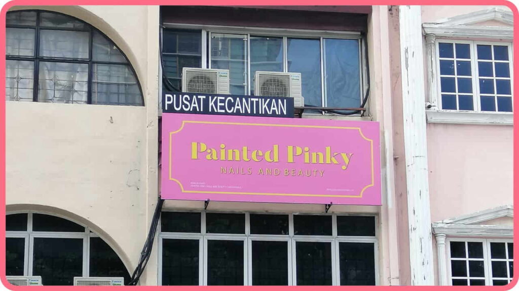 painted pinky nails and beauty, nail salon subang jaya