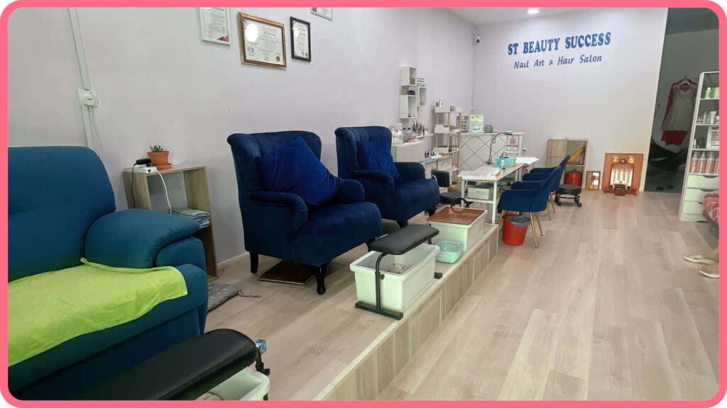 st beauty success, nail salon klang