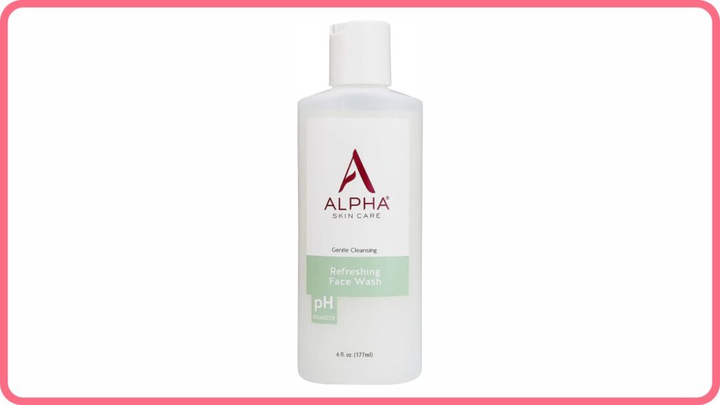 alpha refreshing face wash (pencuci muka untuk kulit kering dan kusam)