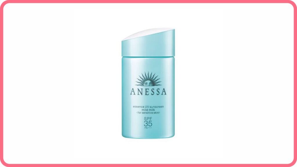 anessa essence uv sunscreen mild milk spf35 pa+++