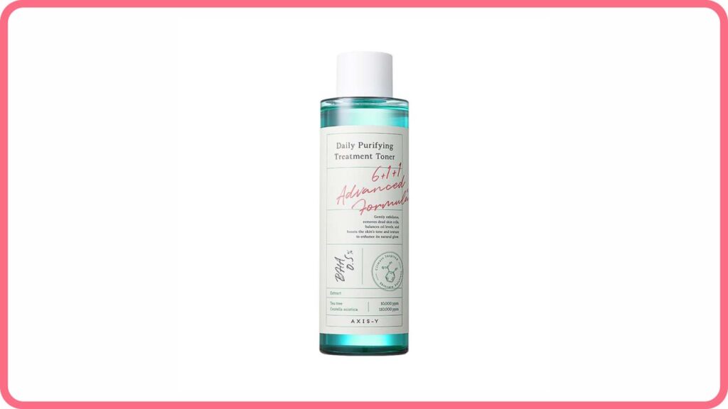 axis y daily purifying treatment toner