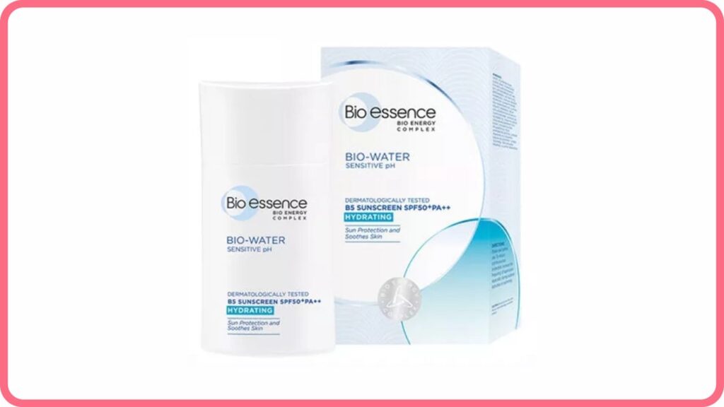 bio-essence bio-water hydrating sunscreen spf50