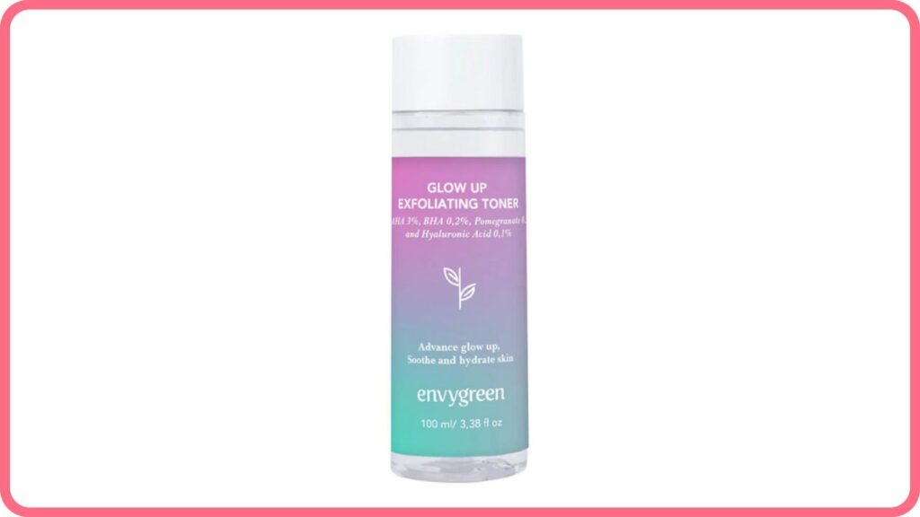 carisma esa cakti envygreen glow up exfoliating toner