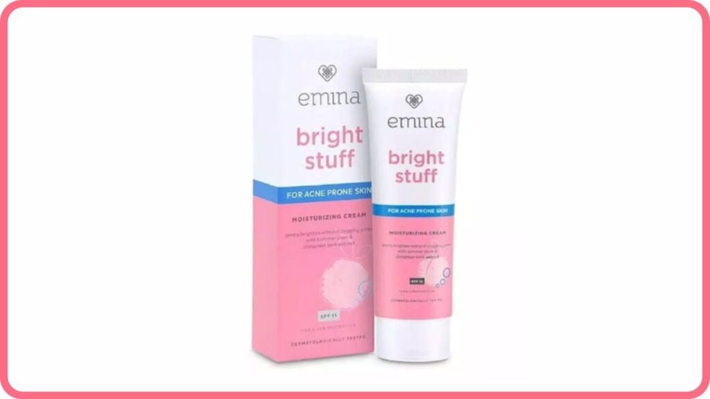 emina bright stuff for acne prone skin moisturizing cream