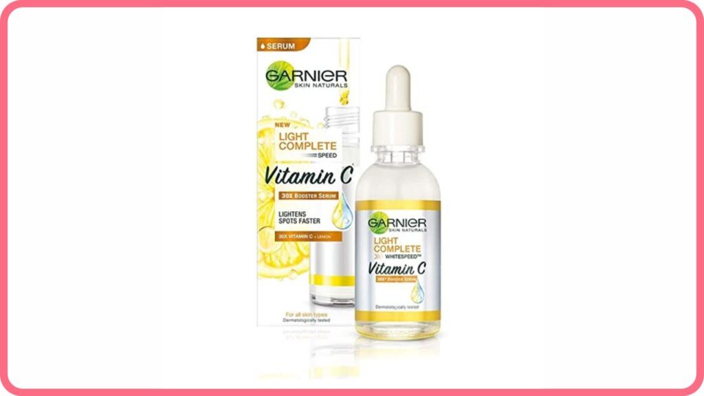 garnier light complete whitespeed vitamin c serum