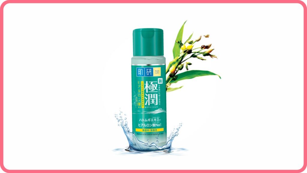 hada labo blemish & oil control hydrating lotion