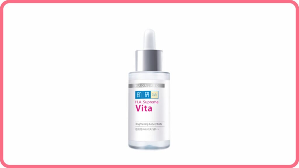 hada labo h.a supreme vita brightening booster serum