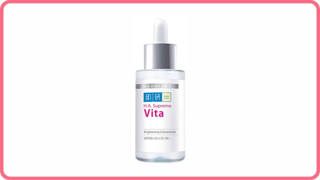 hada labo ha supreme vita brightening concentrate booster serum