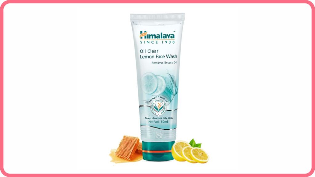 himalaya oil clear lemon face wash (skincare untuk kulit berminyak)