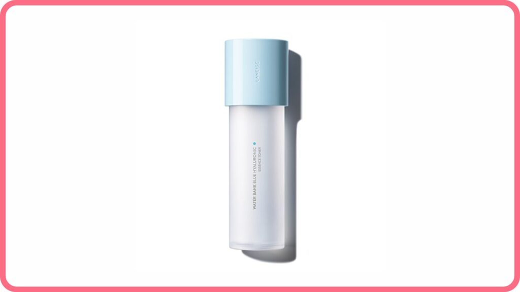 laneige water bank blue hyaluronic essence toner