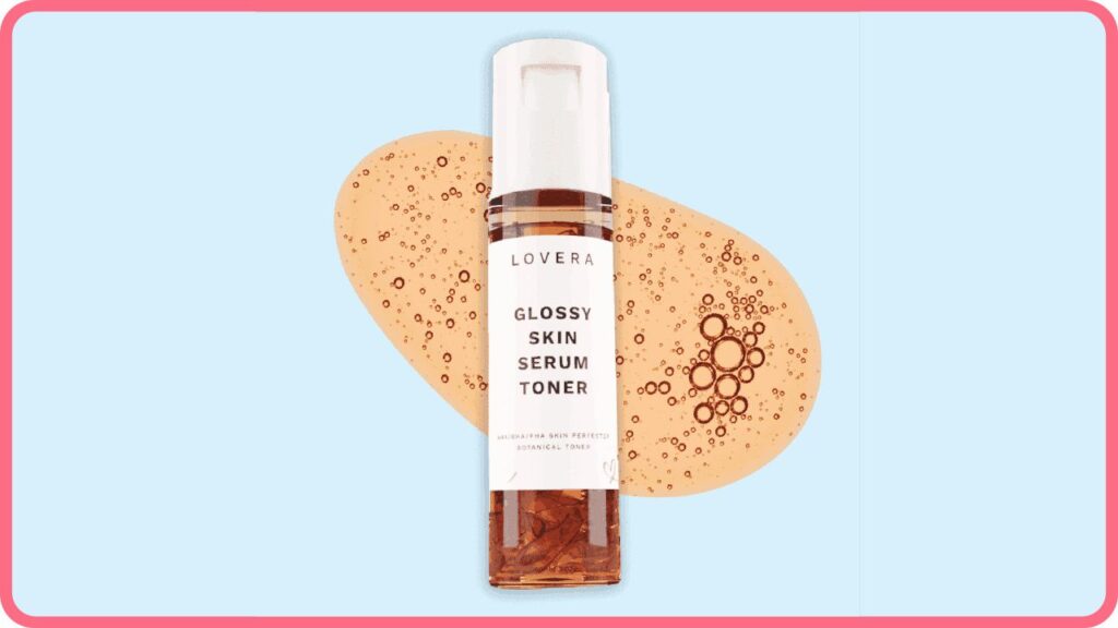 lovera glossy skin serum toner (toner untuk kulit kusam)