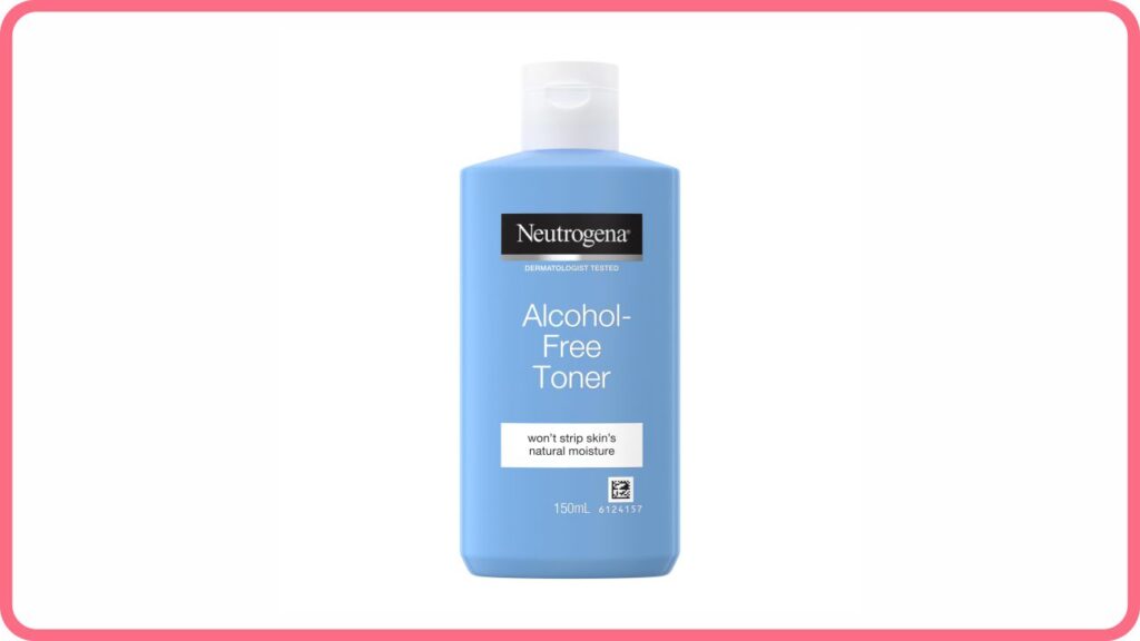 neutrogena alcohol free toner (toner untuk kulit kering)