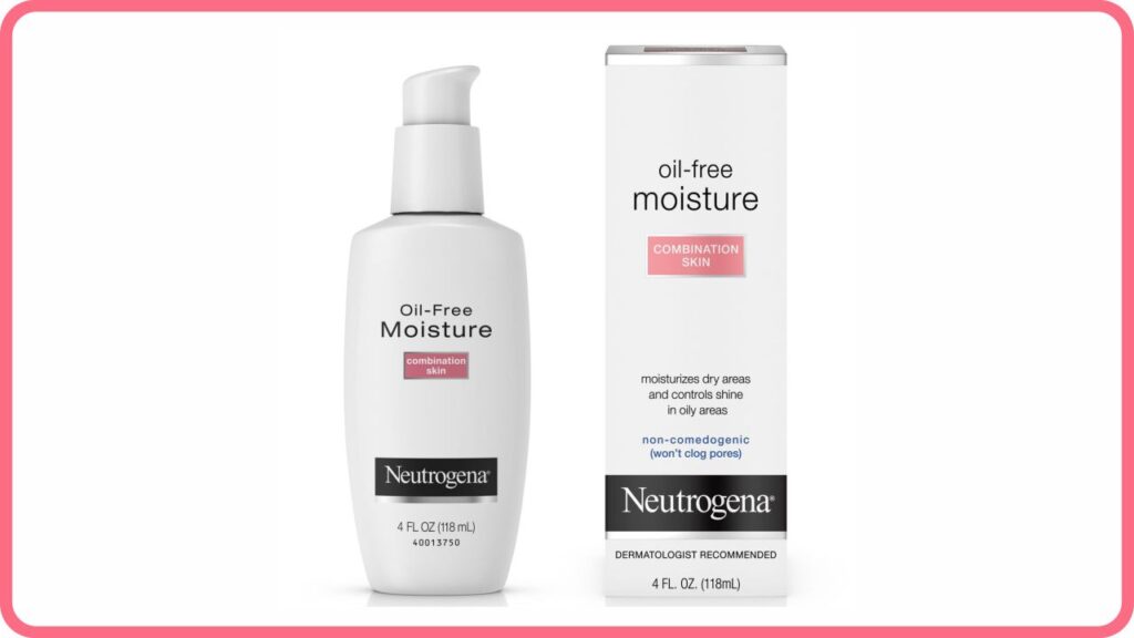 neutrogena oil-free moisture combination skin