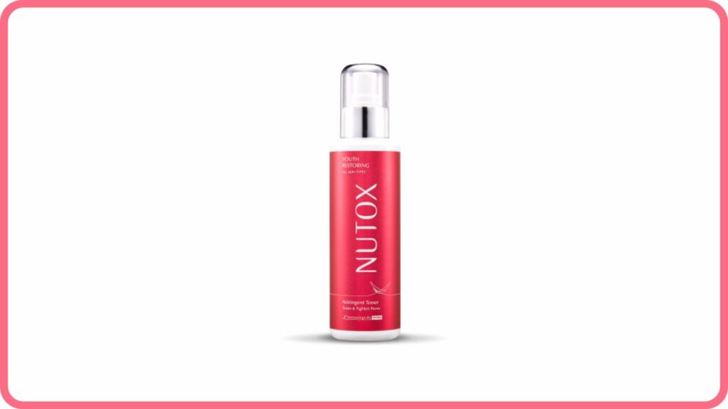 nutox youth restoring astringent toner