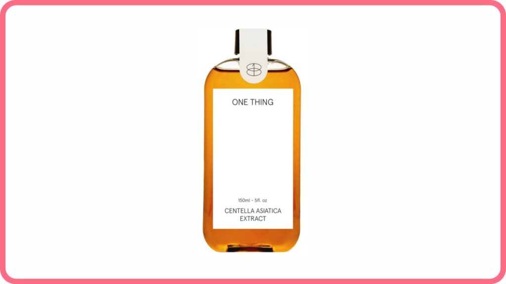 one thing centella asiatica extract daily toner