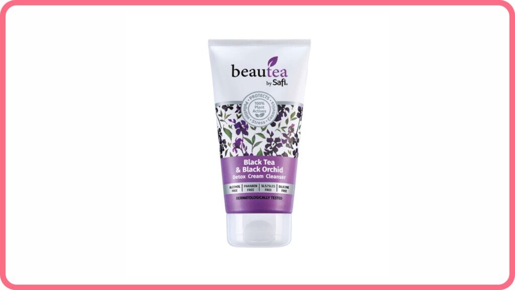 safi beautea black tea & black orchid detox cleanser