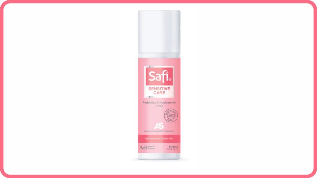 safi sensitive care probiotics & niacinamide toner