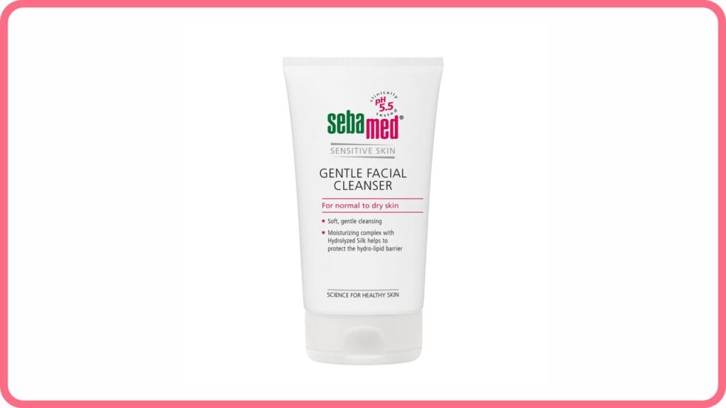 sebamed facial cleanser normal to dry skin