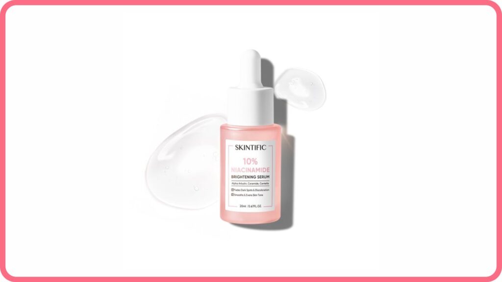 serum untuk kulit kusam skintific 10% niacinamide brightening serum