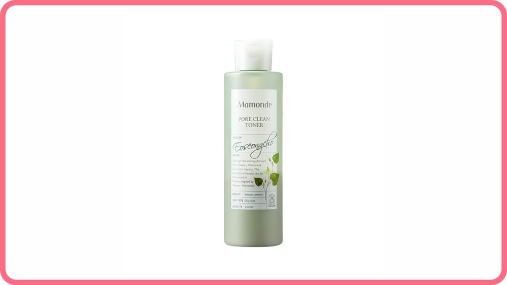 toner untuk kulit berminyak mamonde pore clean