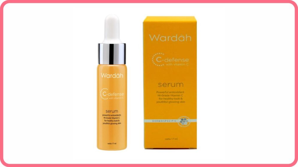 wardah c-defence with vitamin c serum