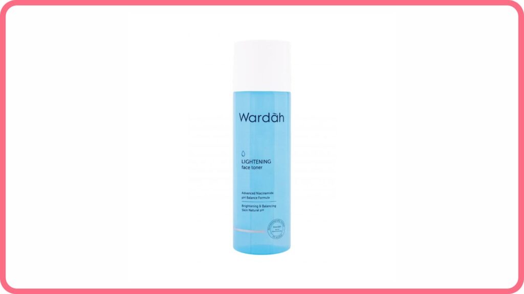 wardah lightening face toner (toner untuk kulit kombinasi)