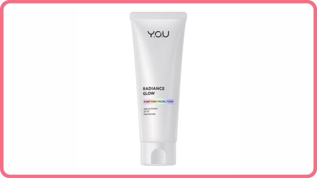 y.o.u radiance glow purifying facial wash