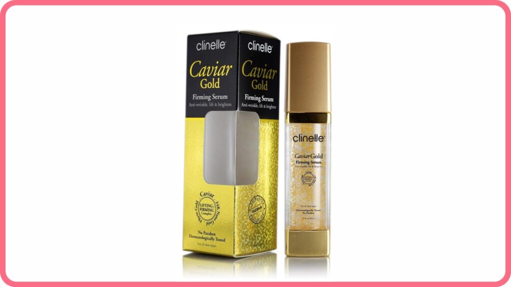 clinelle caviar gold firming serum