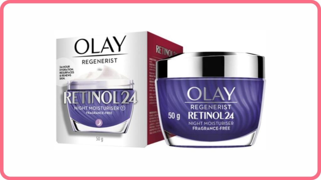 olay regenerist retinol24 night moisturiser fragrance-free