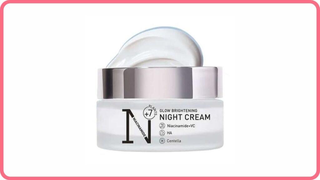 premiere beaute luminous white glow brightening night cream