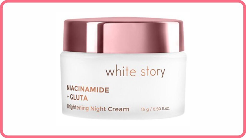white story brightening night cream